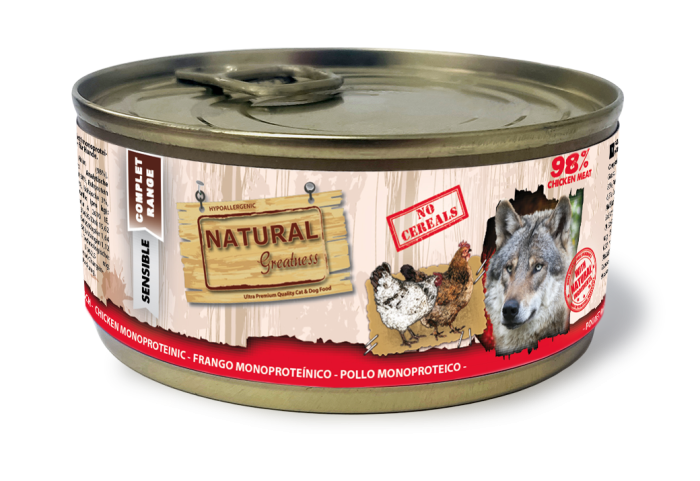 Natural Greatness Dog Monoproteic Chicken Recipe 170g [1]