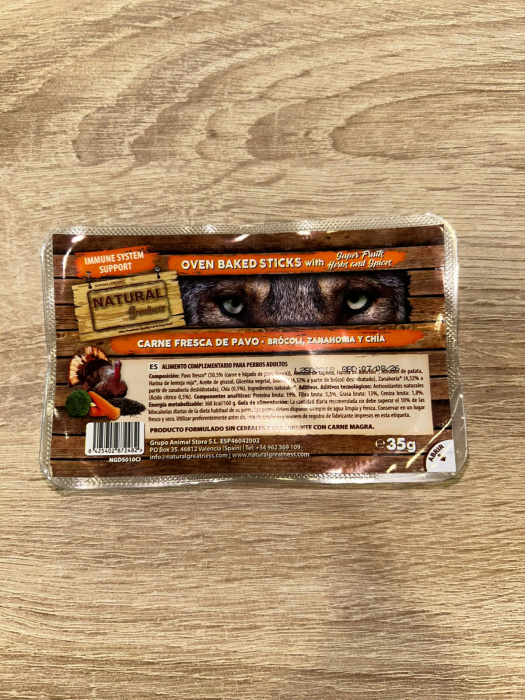 Natural Greatness Mini Snack Immune System Support Oven Baked Sticks 35g (Suport Imunitar) [1]