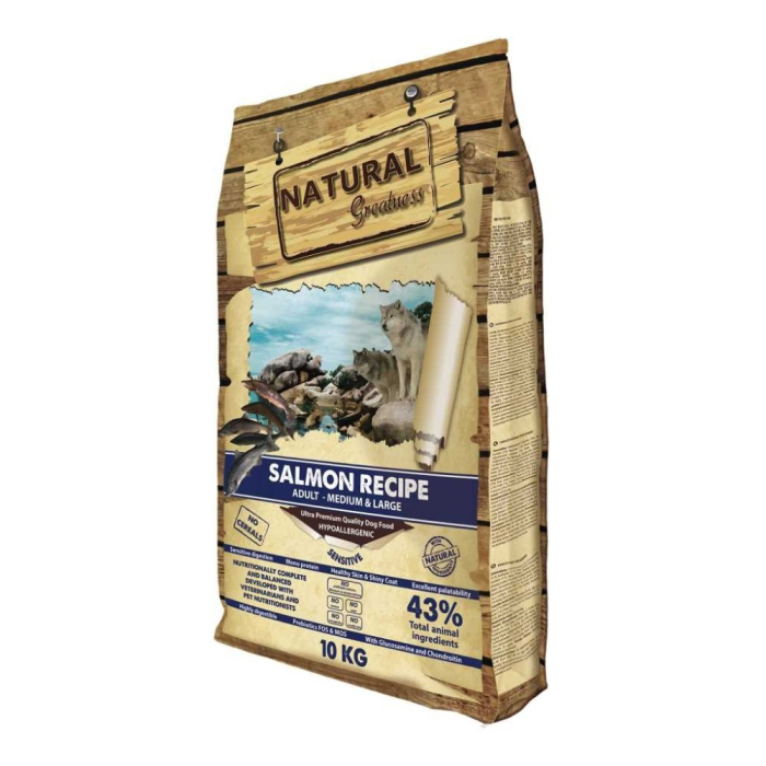 Natural Greatness Salmon Recipe Adult Medium&Large 10kg [1]