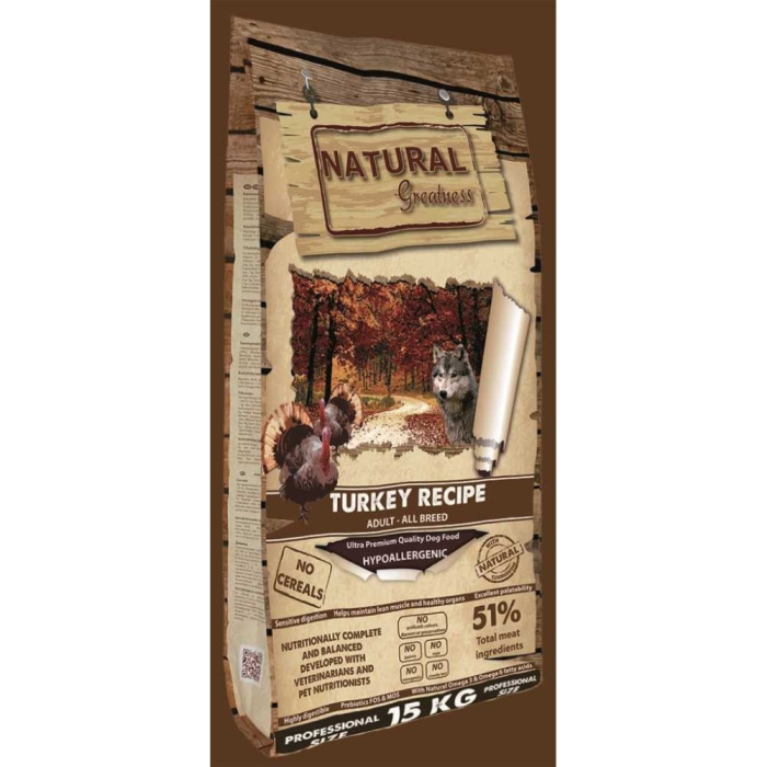 Natural Greatness Turkey Recipe 15KG [1]