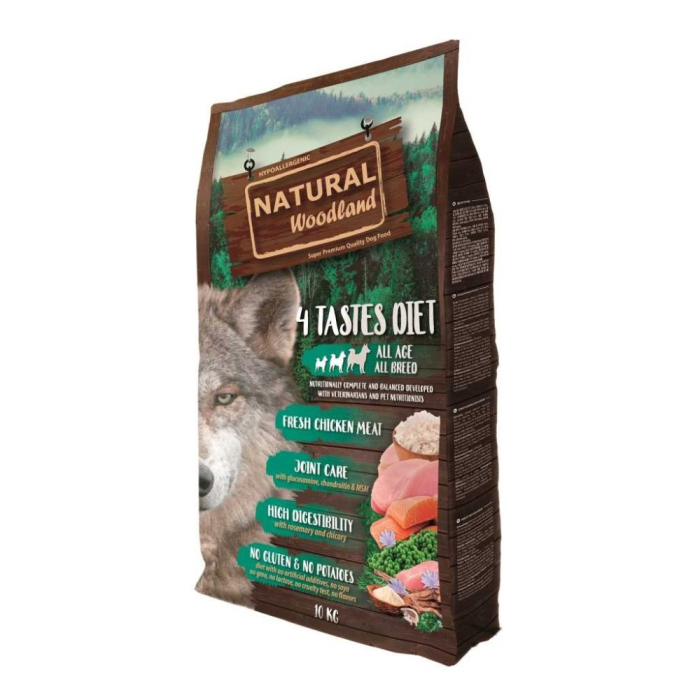 Natural Woodland 4 Tastes Diet 10 kg [1]