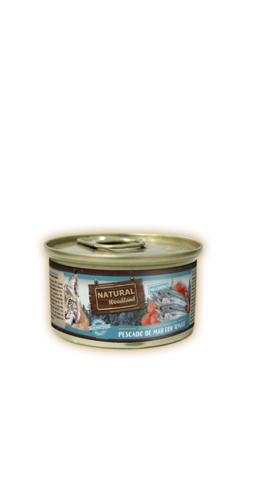 Natural Woodland Cat Ocean Fish with Tomato 85g [1]