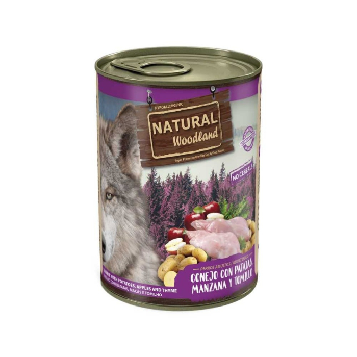 Natural Woodland Iepure, Cartofi, Mere si Cimbru 400G [1]
