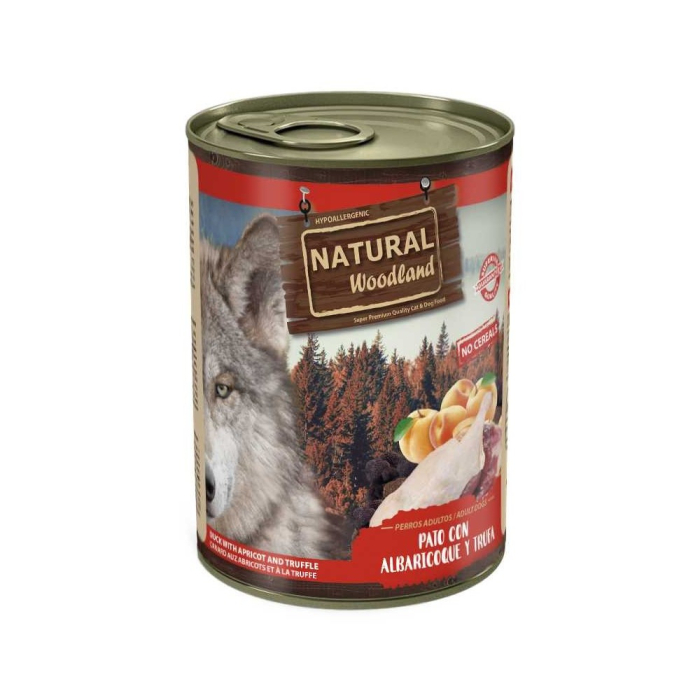 Natural Woodland Rață, Caise ,Trufe 400g [1]