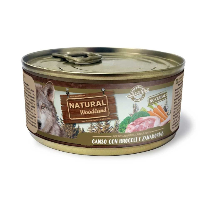 NATURAL WOODLAND WDF GOOSE WITH BROCCOLI 170G [1]