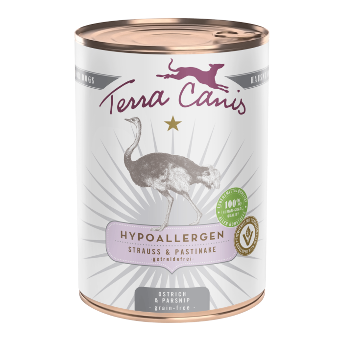 Terra Canis Hypoallergenic Ostrich 400g (Struț cu păstârnac) [1]