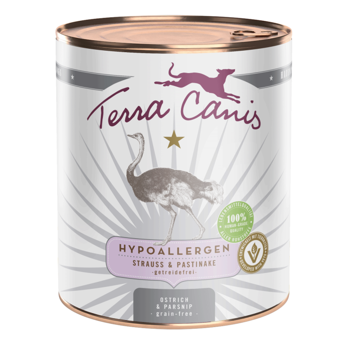Terra Canis Hypoallergenic Ostrich 800g (Struț cu păstârnac) [1]