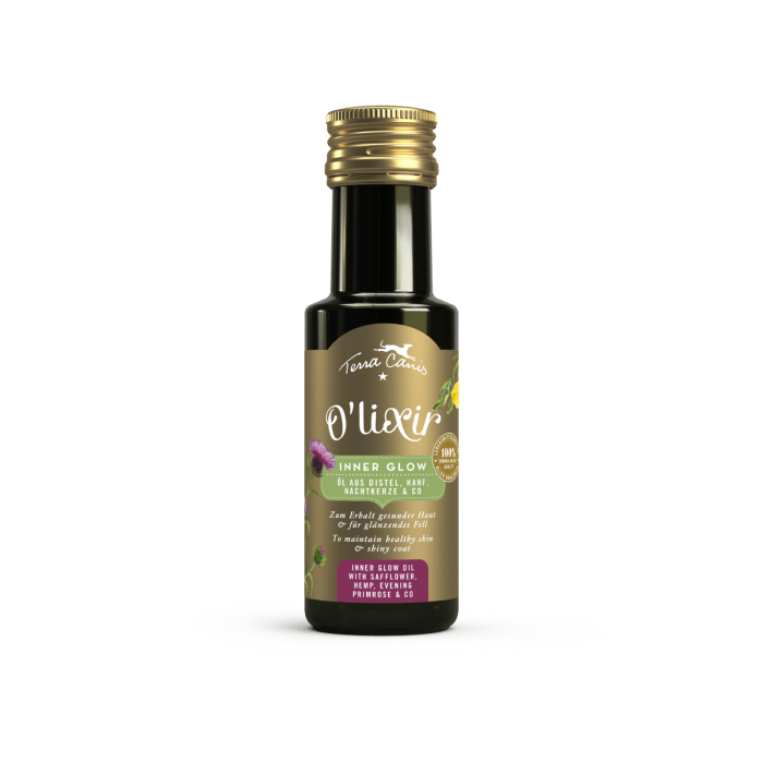 Terra Canis O'lixir Inner Glow (pentru piele si blana) 100ml [1]