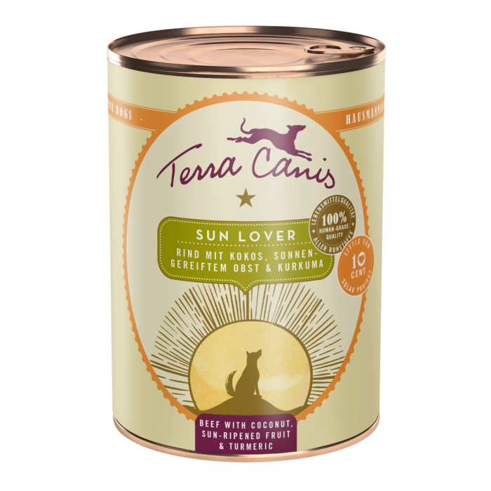 Terra Canis Planet Sun Keeper Lover 400g(Carne de vită cu nucă de cocos, fructe coapte la soare și turmeric) [1]