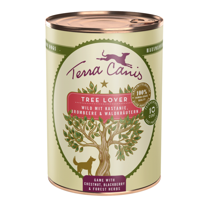 Terra Canis Planet Tree Lover 400g(Vanat castane, mure și ierburi de pădure) [1]
