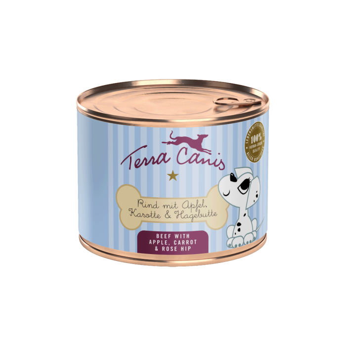 Terra Canis Puppy Beef 200g (Vită cu măr, morcov și măceș) [1]
