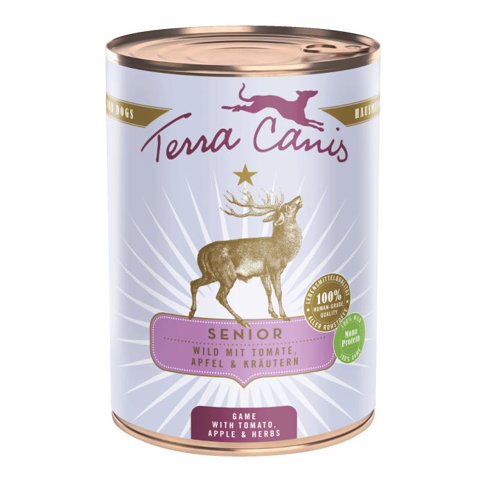 Terra Canis Senior Game 400g (Vanat cu rosii, mar si ierburi medicinale) [1]