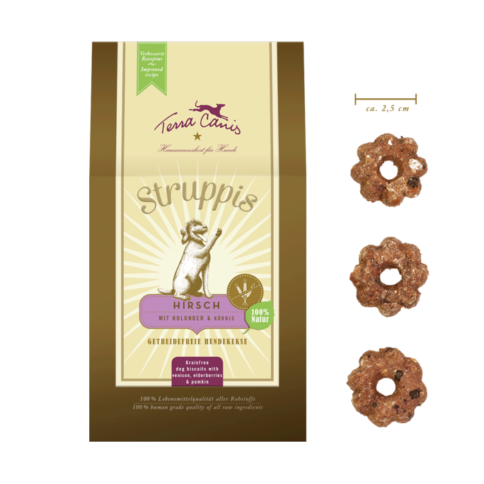 Terra Canis Struppis Venison 375g [1]