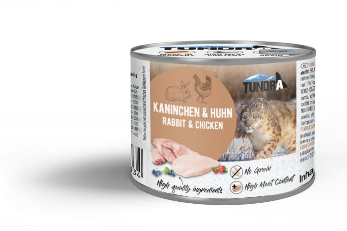 Tundra Cat Rabbit & Chicken 200g (iepure & pui) Hrana Umeda Pisici [1]