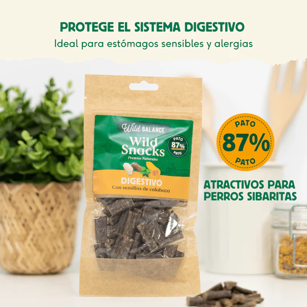 Wild Balance Dog Wild Snacks Digestive Duck 75g - Recompense pentru Câini cu Rata [2]