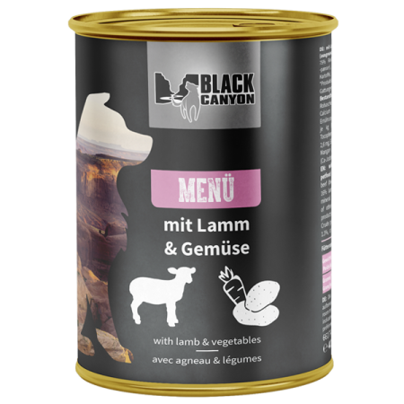 Conserve - Black Canyon Dog MENU Beef with Lamb and Vegetables 400g