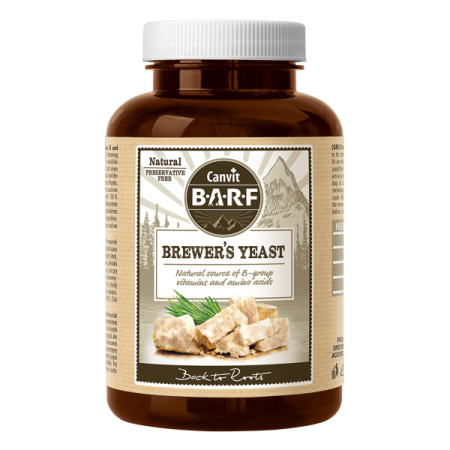 VITAMINE & SUPLIMENTE - Brewers Yeast Canvit Barf 180 gr (drojdie de bere uscita)