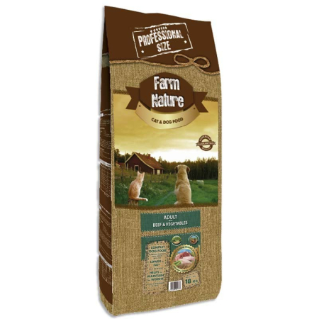 HRANA USCATA - Farm Nature Beef With Vegetables 18 kg