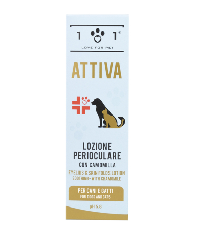 INGRIJIRE - LINEA Lotiune Perioculara Caini si Pisici cu Musetel 100ml