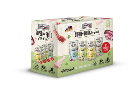 HRANA UMEDA - MAC's CAT Pouch Multipack Carne 12x100g