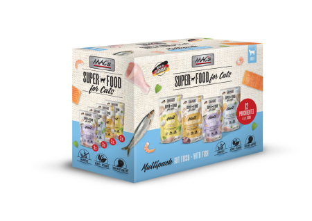 HRANA UMEDA - MAC's CAT Pouch Multipack Pește 12x100g