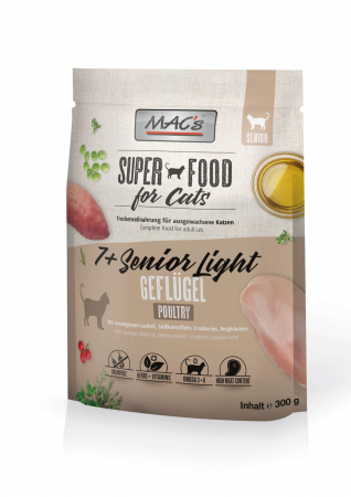 HRANA USCATA - MACs Cat 7 Senior Light Poultry 300g