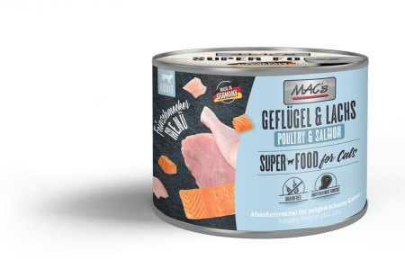 PISICI - Macs Cat Gourmet Poultry and Salmon 200g