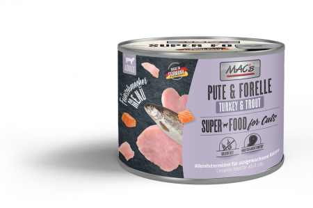 PISICI - Macs Cat Gourmet Turkey and Trout 200g