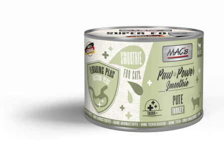 SUPLIMENTE - Macs cat paw power smoothie turkey 200g
