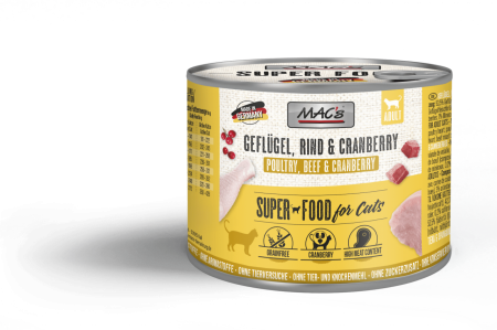 HRANA UMEDA - MACs Cat Poultry Beef and Cranberry 200g