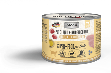 HRANA UMEDA - MACs Cat Turkey Beef and Blueberries 200g