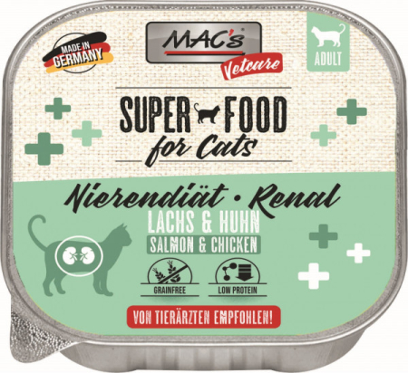 Dieta - MACs Cat Vetcare Salmon and Chicken renal 100g