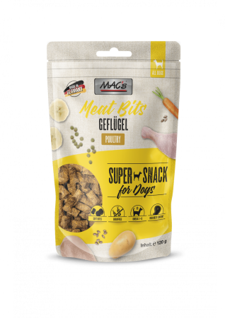 RECOMPENSE - MACs Dog Meat Bits Poultry 120g