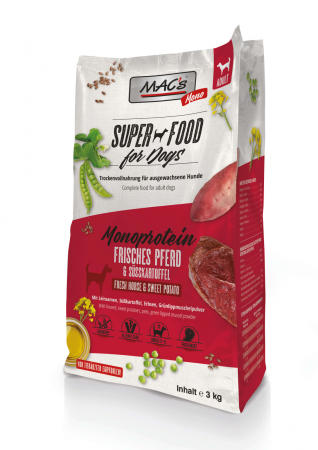 CAINI - MACs Dog Mono Fresh Horse 3kg