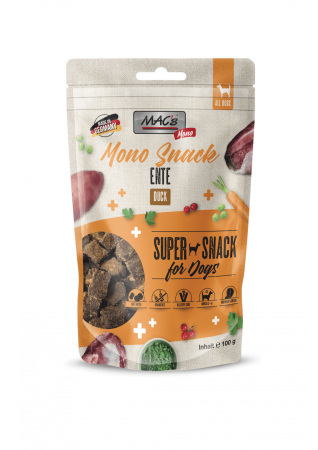 RECOMPENSE - MACs Dog Mono Snack Duck 100g