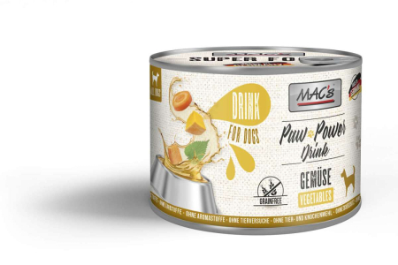Plicuri - MACs Dog Paw Power Drink Legume 200g (Supa pentru caini cu legume)