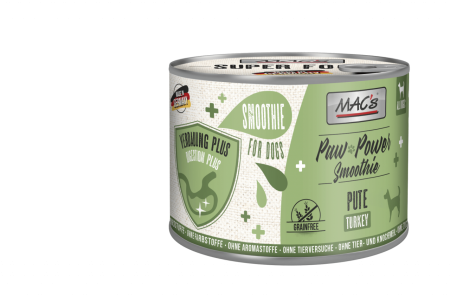 CAINI - Macs dog paw power smoothie turkey digestion plus 200g (Curcan)