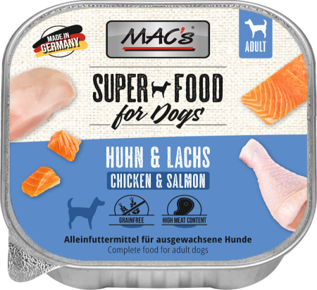 CAINI - MACs Dog Pui & Somon 150g