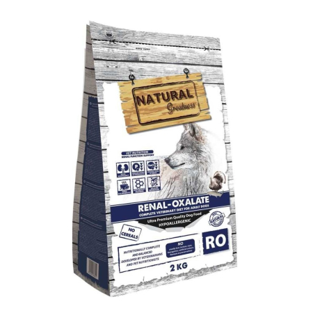 Diete - Natura Greatness Vet Diet Dog Renal Oxalate 2KG
