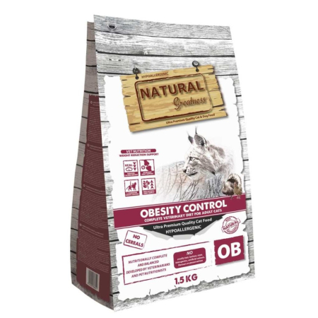 PISICI - NATURAL GREATNESS CAT OBESITY CONTROL 1.5KG