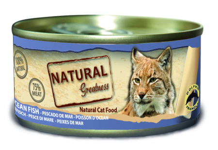 HRANA UMEDA - Natural Greatness Cat Oceanic Fish 70gr (peste oceanic)