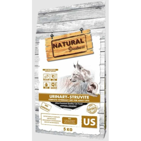 Dieta - Natural Greatness Cat Vet Diet Urinary Struvite 5 kg