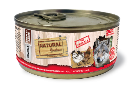 CAINI - Natural Greatness Dog Monoproteic Chicken Recipe 170g