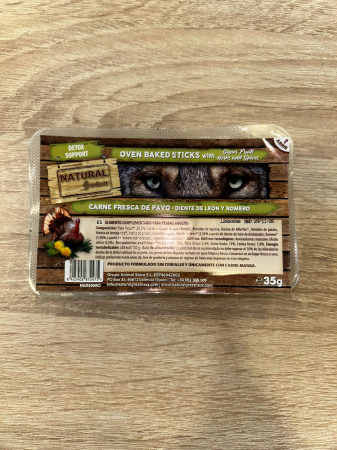 RECOMPENSE - Natural Greatness Mini Snack Detox Support Oven Baked Sticks 35g (Suport Detoxifiant)