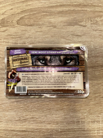 RECOMPENSE - Natural Greatness Mini Snack Weight Support Semi Moist Sticks 35g (Suportul Greutatii)
