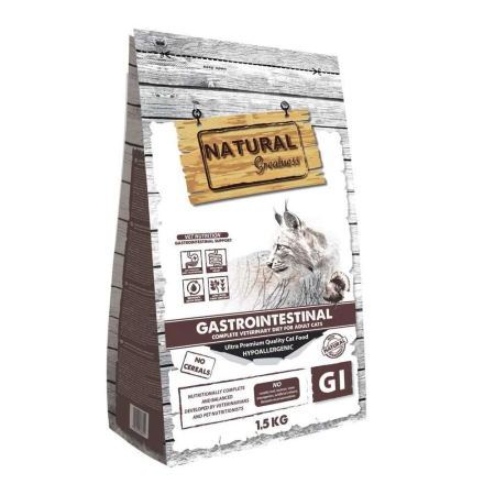 Dieta - Natural Greatness Vet Diet Cat Gastrointestinal 1,5KG