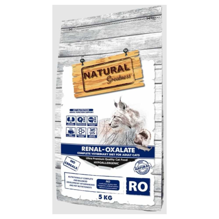 Dieta - NATURAL GREATNESS VET DIET CAT RENAL OXALAT 5 KG