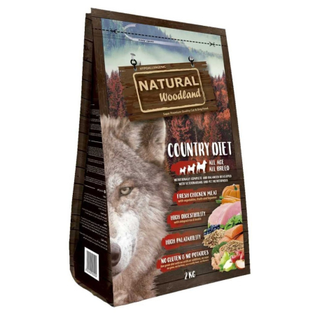 CAINI - Natural Woodland Dog Country Diet 2kg