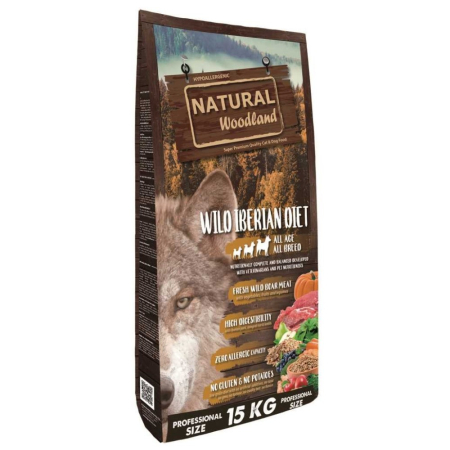 HRANA USCATA - Natural Woodland Iberian Diet 15kg