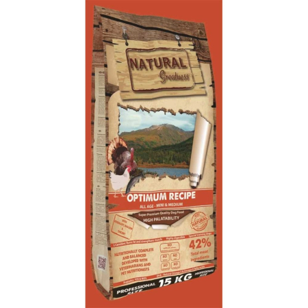 CAINI - Natural Woodland Optimum Mini & Medium Diet 15 kg